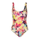 We Are Handsome Women's The Potion Scoop Back One Piece Swimsuit - Multi Image 1