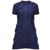 Victoria Beckham Women's Tunic Dress - Navy Silk - Image 1