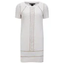Marc by Marc Jacobs Women's Trim Detail T-Shirt Dress - Antique White Image 1