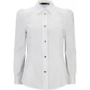 Love Moschino Puff Sleeve Poplin Shirt - White