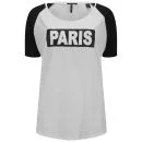 Maison Scotch Women's Paris T-Shirt - Black/White Image 1