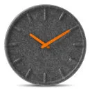 LEFF Amsterdam Felt Clock 35cm - Orange