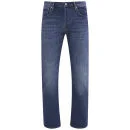 Paul Smith Jeans Men's 'Standard' Straight Fit Jeans - Mid Wash Denim