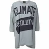 Vivienne Westwood Anglomania Women's Climate Revolution Elephant T-Shirt - Light Blue/Grey - Image 1