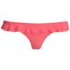 French Connection Women's Suzie Ruffle Bikini Bottom - Party Pink - Image 1