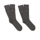 BOSS Hugo Boss Men's Twin Pack Socks - Grey