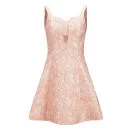 Opening Ceremony Women's Real Painted Leaves Bandeau Flare Dress - Blush Pink Image 1