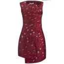 Opening Ceremony Women's Mirrorball Snap Print Going Out Dress - Burnt Red Multi