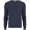 J.Lindeberg Men's Noel Neps Yarn Cotton Sweatshirt - Navy - Image 1