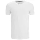 J.Lindeberg Men's Axtell Crew Neck Slim Fit T-Shirt - White Image 1