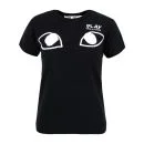 Comme des Garcons PLAY Women's AZ-T123 T-Shirt - Black