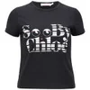 See By Chloé Women's Eye Print T-Shirt - Black - Image 1