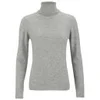 Knutsford Women's Roll Neck Cashmere Sweater - Silver/Grey - Image 1