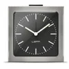 LEFF Amsterdam Block Alarm Clock - Silver with Black Face - Image 1