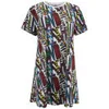 House of Holland Women's Printed T-Shirt Dress - House of Holland Logo - Multi - Image 1