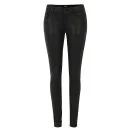 Denham Women's Cleaner SPL Faux Leather Jeans - Black