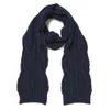 Barbour Blaydon Cable Knit Scarf - Naval Marl - Image 1
