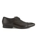 Hudson London Men's Larch Toe Cap Derby Shoes - Brown