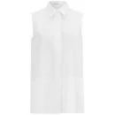 Victoria Beckham Women's Open Back Shirt - White Image 1