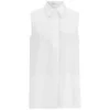 Victoria Beckham Women's Open Back Shirt - White - Image 1