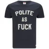 TSPTR Men's Polite As F*** T-Shirt - Navy - Image 1
