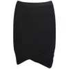 T by Alexander Wang Women's Micro Modal Spandex Mini Skirt - Black  - Image 1