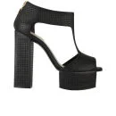 Kat Maconie Women's Abigail Quilted Leather Platform Heels - Black