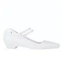 Karl Lagerfeld for Melissa Women's Melissima 11 Pointed Toe Flat Shoes - White