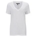 rag & bone Women's Jackson V-Neck T-Shirt - Bright White Image 1