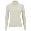 Knutsford Women's Roll Neck Cashmere Sweater - White - Image 1