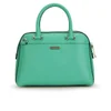 MILLY Astor Pebble Leather Bowler Bag - Turquoise - Image 1
