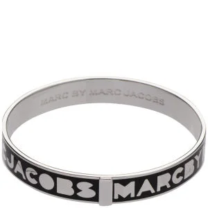 Marc by Marc Jacobs Logo Bangle - Black