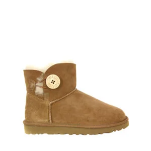 UGG Women's Mini Bailey Button Boots - Chestnut Image 1