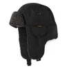 Barbour Men's Fleece Lined Hunter Hat - Black - Image 1