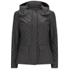 Matchless Women's Cambridge Quilted Wax Jacket with Hood - Black - Image 1