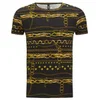Versus Versace Men's Chain and Links T-Shirt - Black and Stamp - Image 1