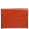 Paul Smith Accessories Women's Large Leather Clutch Bag - Orange - Image 1