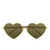 Wildfox Women's Lolita Deluxe Sunglasses - Gold - Image 1