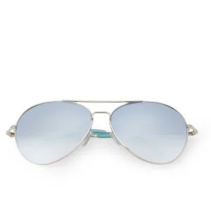Matthew Williamson Mirror Lens Aviator Sunglasses - Jade Image 1