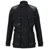Knutsford Men's Wax Cotton Field Jacket with Detachable Inner Liner - Black - Image 1