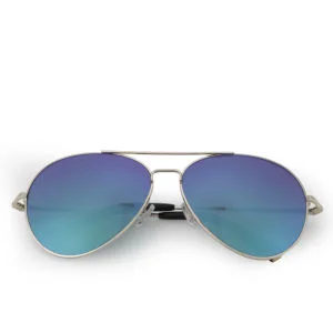 Matthew Williamson Mirror Lens Aviator Sunglasses - Blue Image 1
