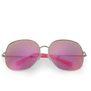 Matthew Williamson Oversized Revo Lens Sunglasses - Pink