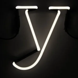 Seletti Neon Wall Light - Letter Y Image 1