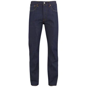 Levi's Selvedge Men's 501 Original Tapered Fit Centennial Cone Denim Jeans - Blue