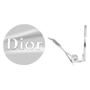 Susan Caplan Christian Dior Silver Plated Earrings Image 1