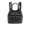 McQ Alexander McQueen Leather Duffle Bag - Black - Image 1