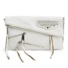 Rebecca Minkoff Harper Soft Leather Clutch Bag - White - Image 1