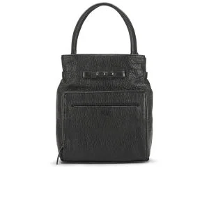 McQ Alexander McQueen Women's Leather Duffel Bag - Black Image 1