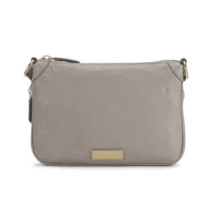 Marc by Marc Jacobs Washed Up Leather Zip Cross Body Bag - Cement Image 1