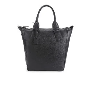 McQ Alexander McQueen Stepney Leather Tote Bag - Black Image 1